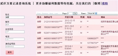 2000萬(wàn)開(kāi)房信息網(wǎng)上曝光 酒店開(kāi)房信息泄露隱私再引騷動(dòng)（圖）